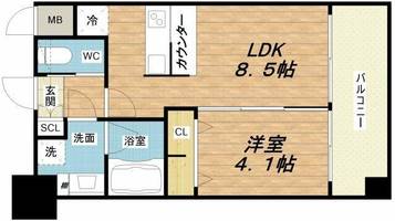 物件の間取り画像