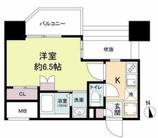 セレニテ難波グランデシュッドの間取り