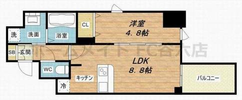 物件の間取り画像
