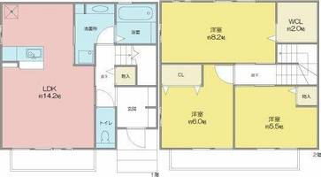 物件の間取り画像