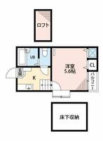 コンフォートベネフィス姪浜5の間取り