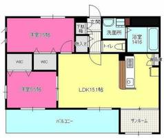 物件の間取り画像