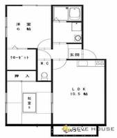 福岡県福岡市早良区田隈1丁目(アパート)の賃貸物件の間取り