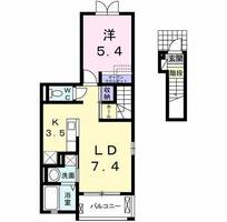 物件の間取り画像