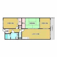 フロール南茨木の間取り