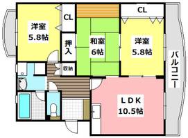 ハイツシャルマンの間取り