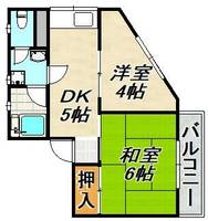 ダイヤハイツ板宿の間取り