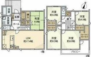 物件の間取り画像