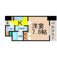 レジデンス金山スクエアの間取り