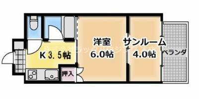 東洋プラザ高倉の間取り
