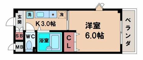 エクセレッテアビコの間取り