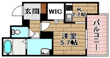 物件の間取り画像