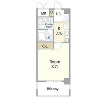 リッツコート六甲の間取り