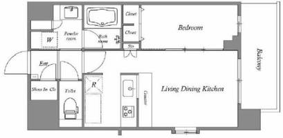 物件の間取り画像