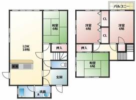物件の間取り画像