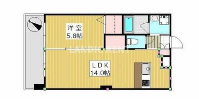 物件の間取り画像