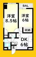 物件の間取り画像