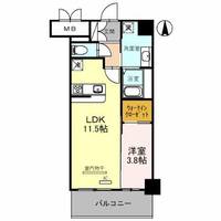グランコート茨木永代町の間取り