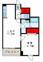 ブライトレジデンスの間取り