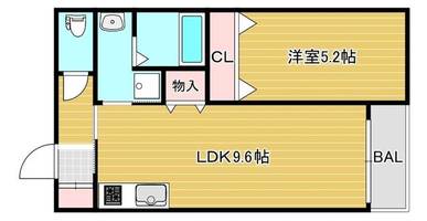 物件の間取り画像