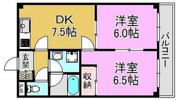 物件の間取り画像