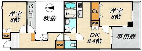 物件の間取り画像