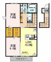 物件の間取り画像
