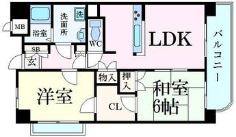 物件の間取り画像