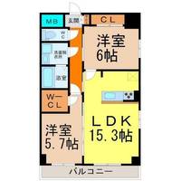 GRANDUKE丸田町(グランデューク丸田町)の間取り