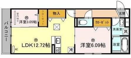 物件の間取り画像