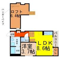 ルナソレイユの間取り