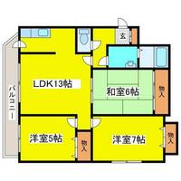 物件の間取り画像