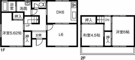 物件の間取り画像
