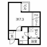 インフィニティ今池の間取り
