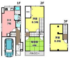 物件の間取り画像
