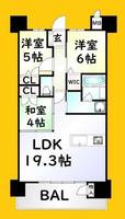 物件の間取り画像