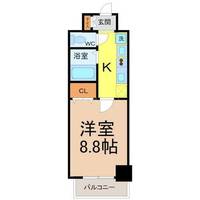 パルティール覚王山の間取り