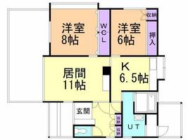 物件の間取り画像