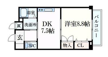 物件の間取り画像