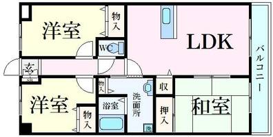 物件の間取り画像