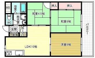 物件の間取り画像