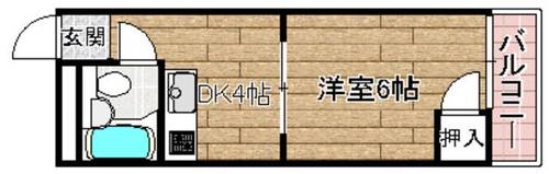 崎山ハイム302の間取り
