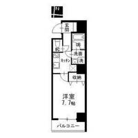 愛知県名古屋市中村区名駅南1丁目(マンション)の賃貸物件の間取り