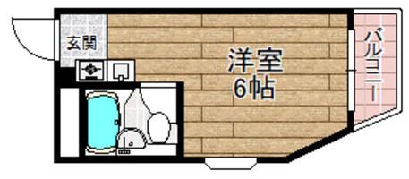 ヤスダマンション201の間取り