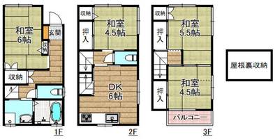 物件の間取り画像