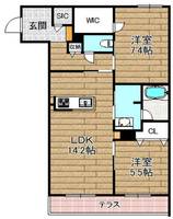 物件の間取り画像