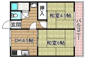 物件の間取り画像