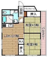 別所ハイツの間取り
