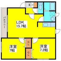物件の間取り画像