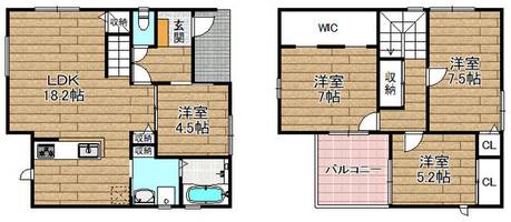 物件の間取り画像